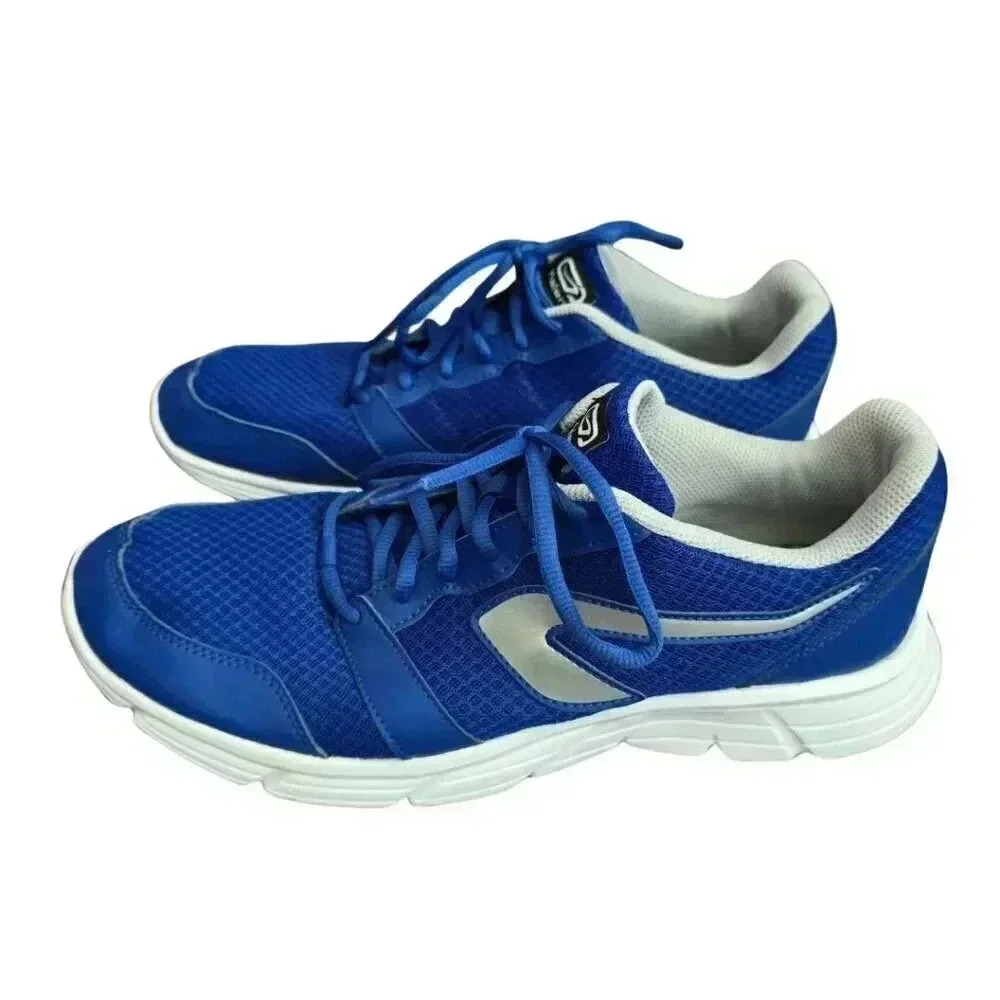 Kalenji White Blue Running‎ Trainer Sneakers Men's Shoes 11.5